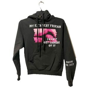 Machine‎ Gun Kelly Hoodie Adult Size Small Pullover Merch My Xs best friend RARE